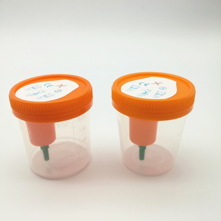 Vacuum Urine Container Cup with Needle