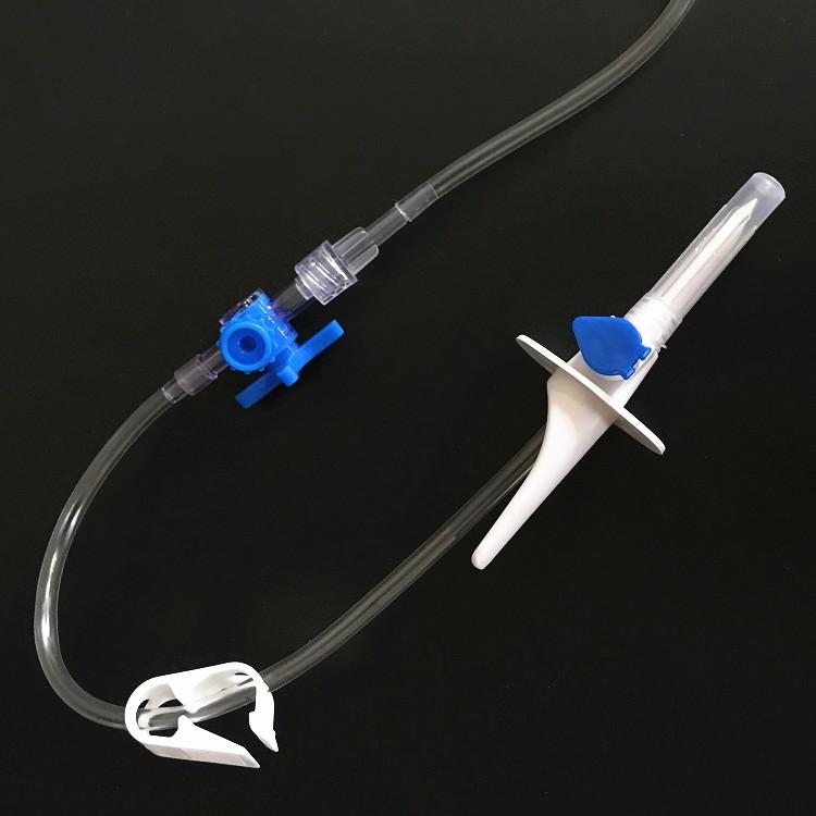 Infusion Set Spike Extension Tube With 3 Way Stopcock High Quality